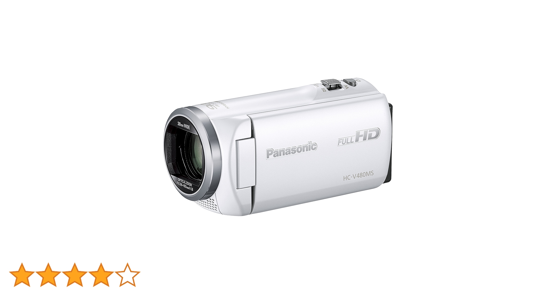 Amazon.co.jp: パナソニック HDビデオカメラ V480MS 32GB 高倍率90倍